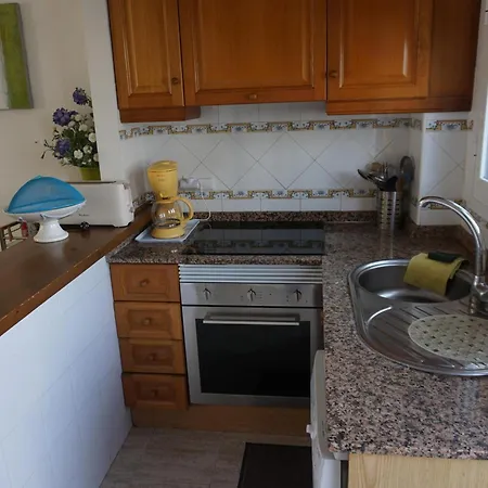 度假居 Casa Familiar Cerca De La Playa Con Piscina Privada En El Verger - Es-373-72