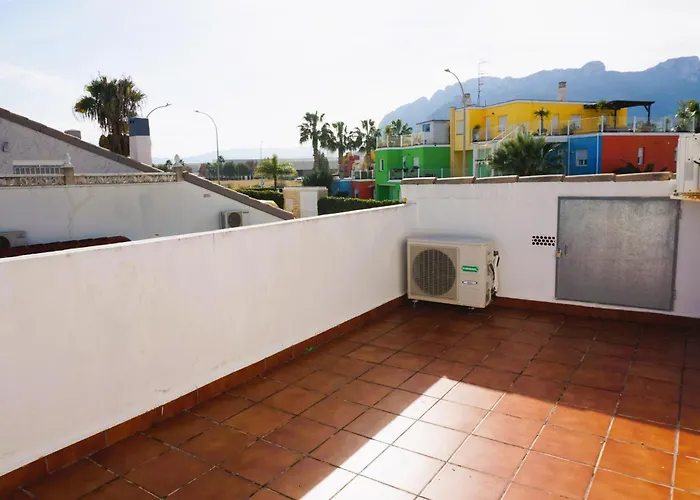度假居 Casa Familiar Cerca De La Playa Con Piscina Privada En El Verger - Es-373-72 *